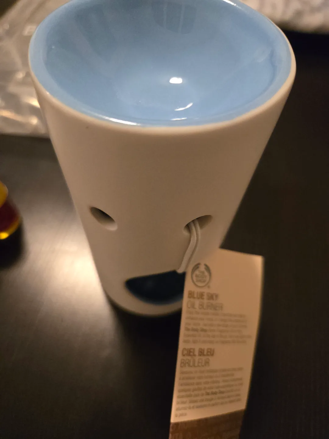 The Body Shop Blue Sky Oil Burner with Floral Passion Oils image indicator(3)