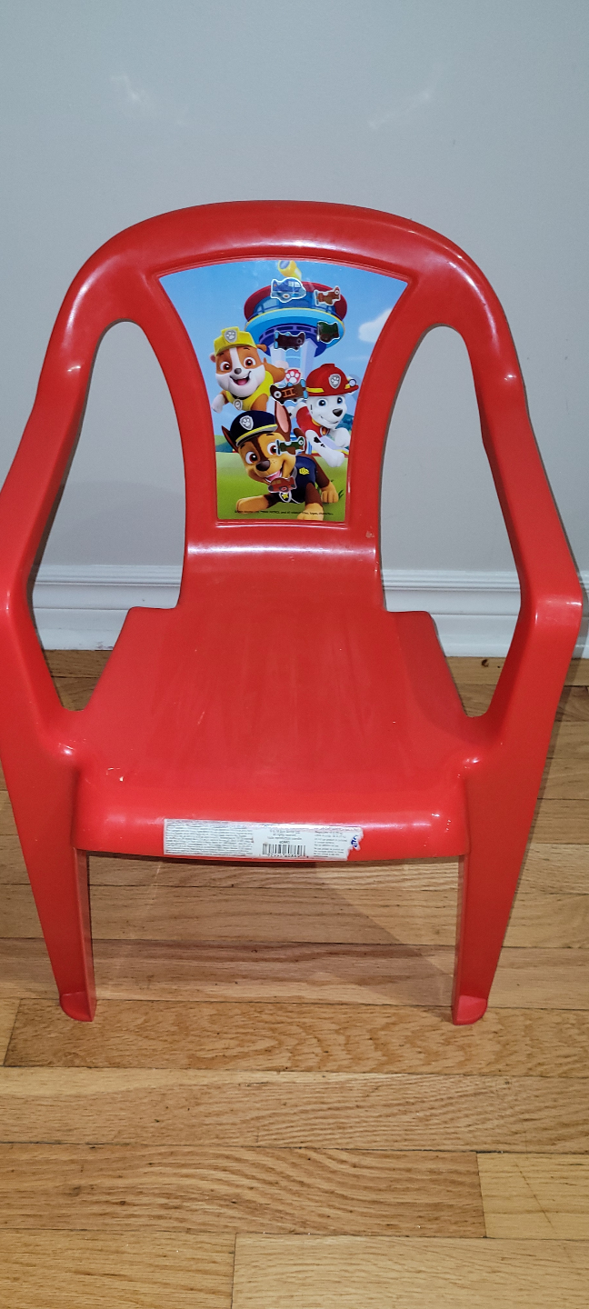 Paw Patrol Children's Plastic Chair - photo 2