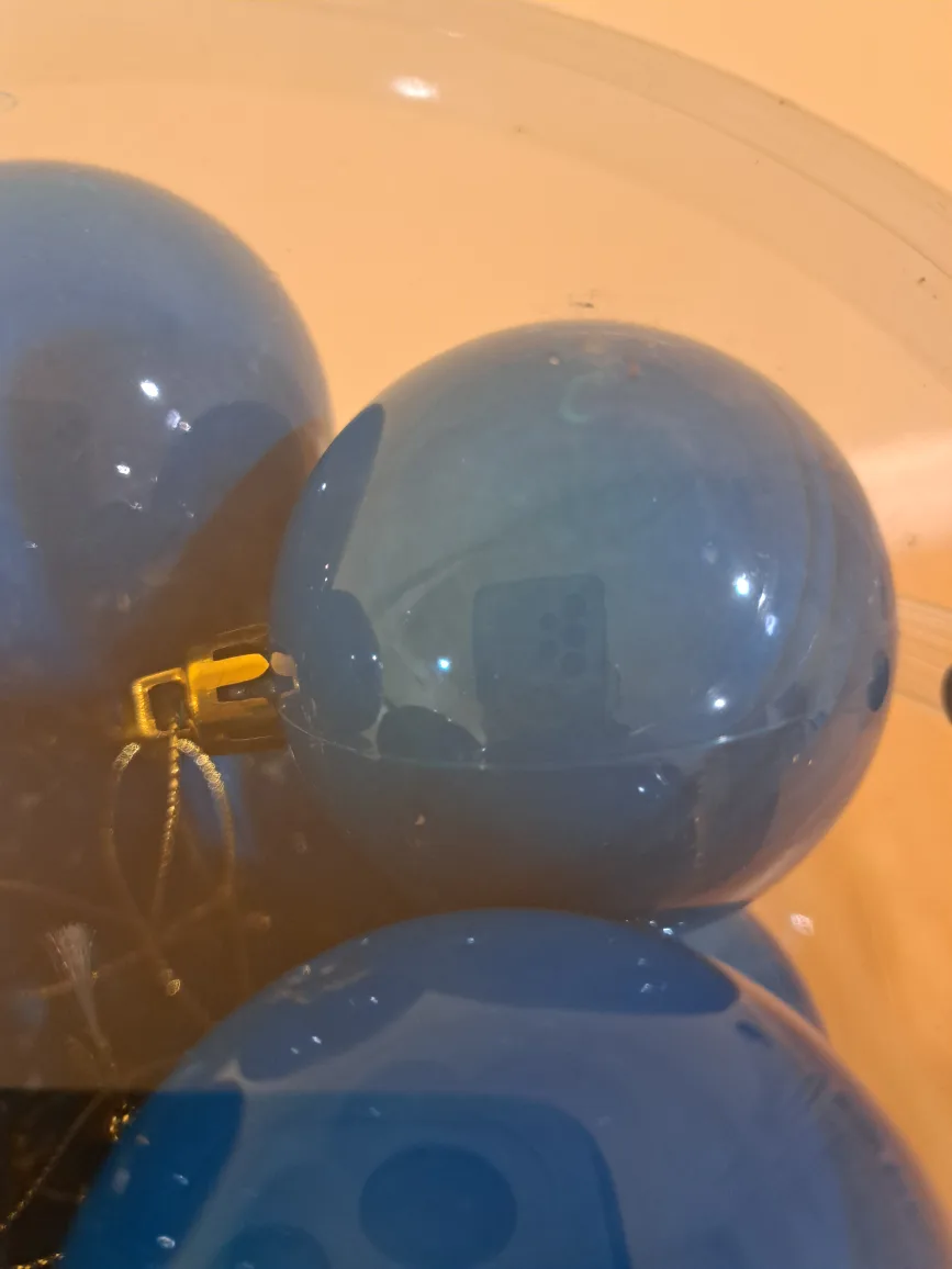 Brand new Blue Christmas Ornaments - Set of 50 image indicator(2)