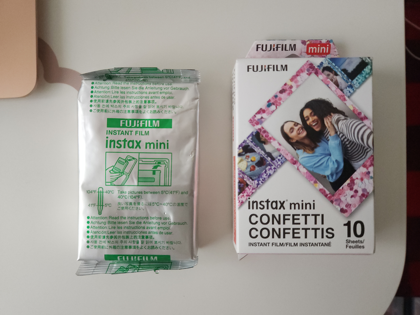 💚 free Fujifilm Instax Mini Confetti Film (2 packs)💚