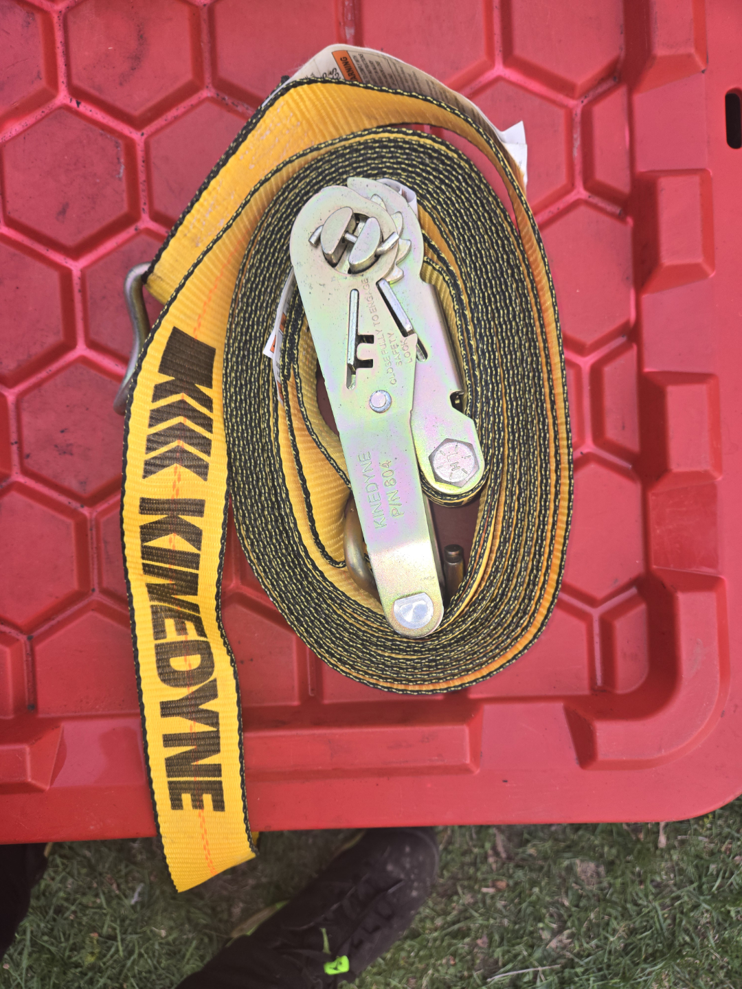 KKM Kinedyne Ratchet Strap