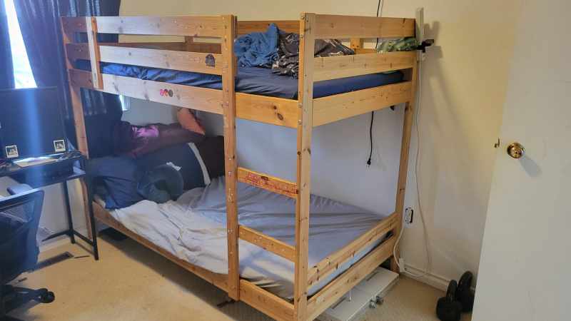 IKEA Twin-over-Twin Bunk Bed