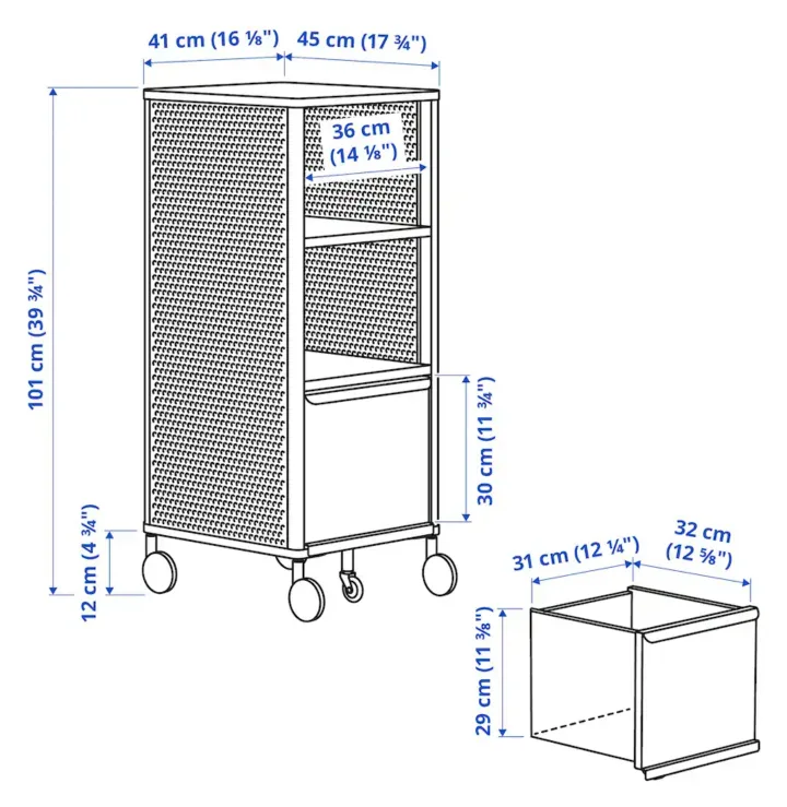 (only this weekend) IKEA BEKANT Storage unit image indicator(8)