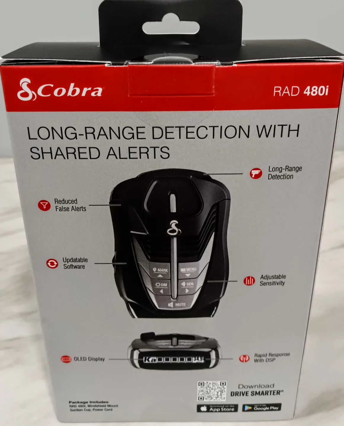 Cobra RAD 480i Radar/Laser Detector (Brand New) image indicator(2)