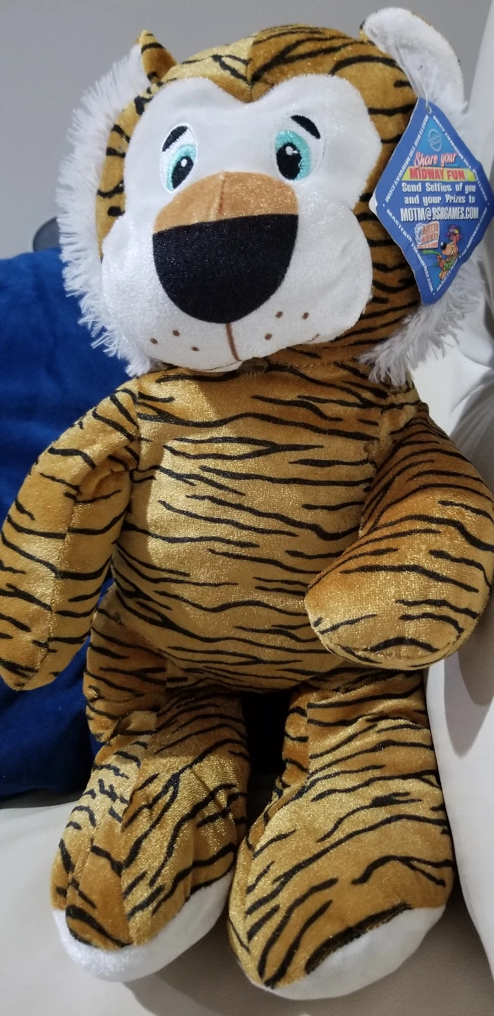 Adorable Plush Tiger Toy
