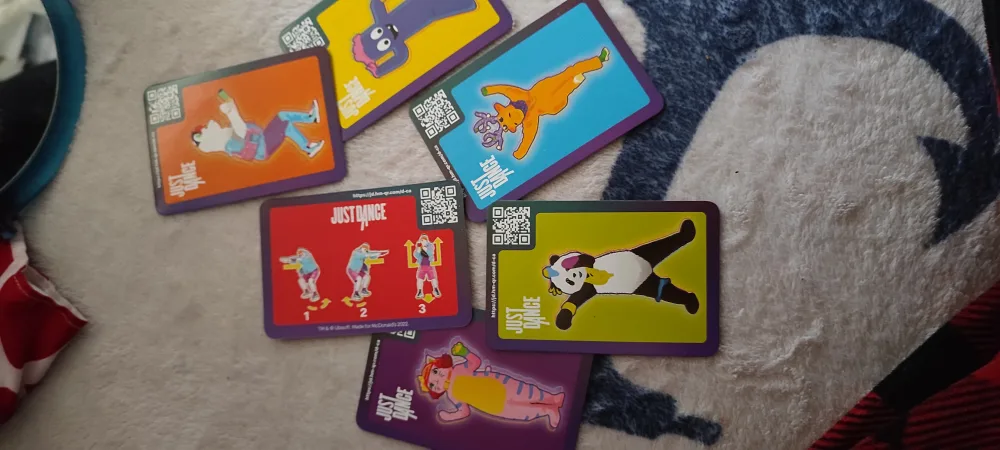 Just Dance 2023 McDonalds Promo Cards thumbnail