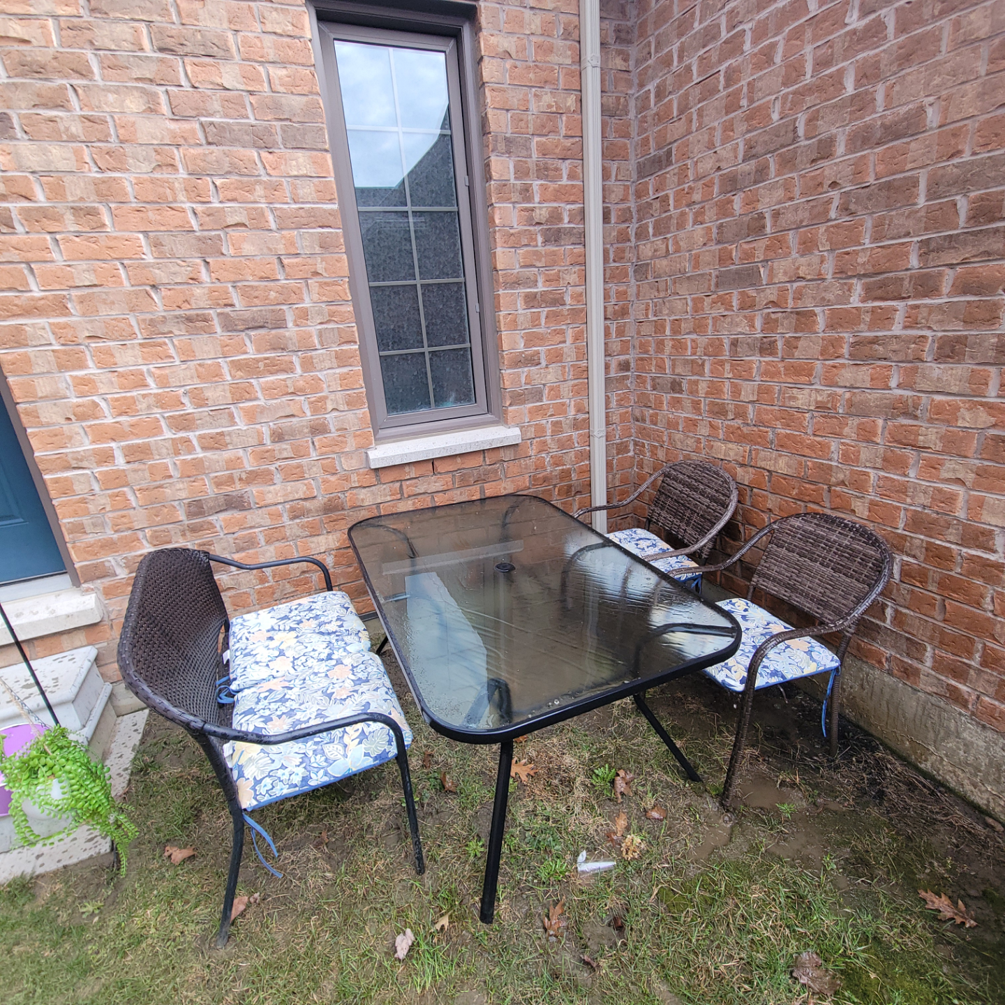 Outdoor Patio Set - 6 Piece Wicker Furniture