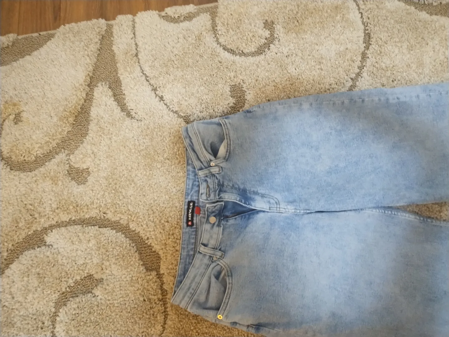 Airwalk Light Wash Wide Leg Jeans image indicator(3)