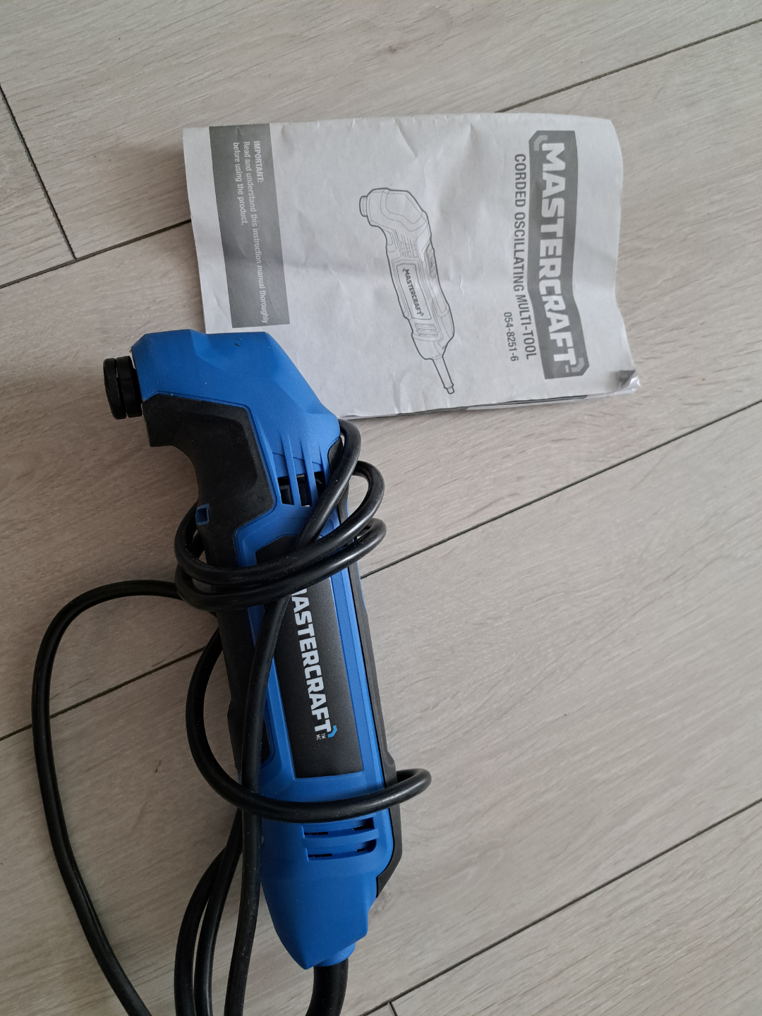 Mastercraft Corded Oscillating Multi-Tool