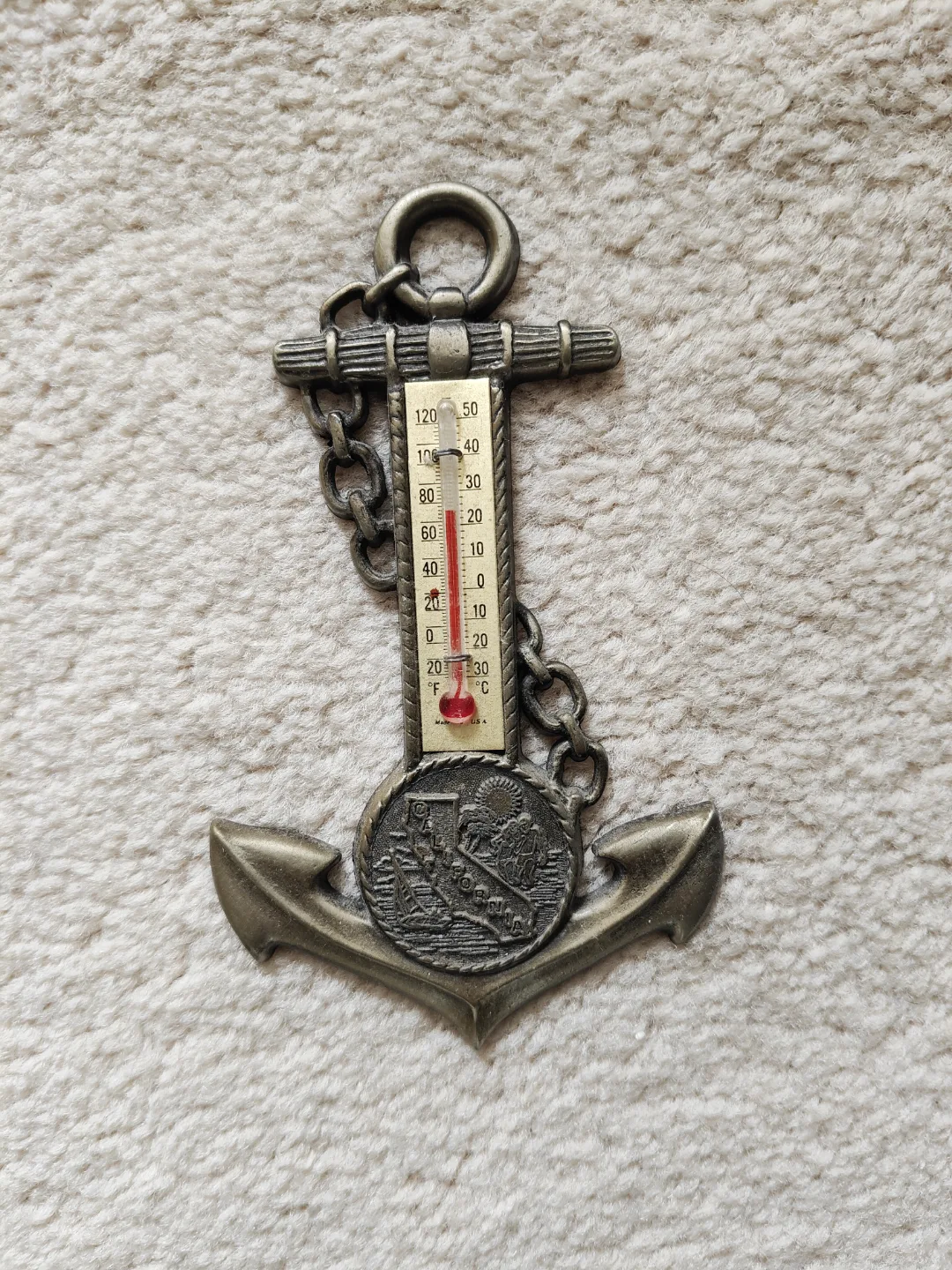Vintage California Anchor Thermometer thumbnail