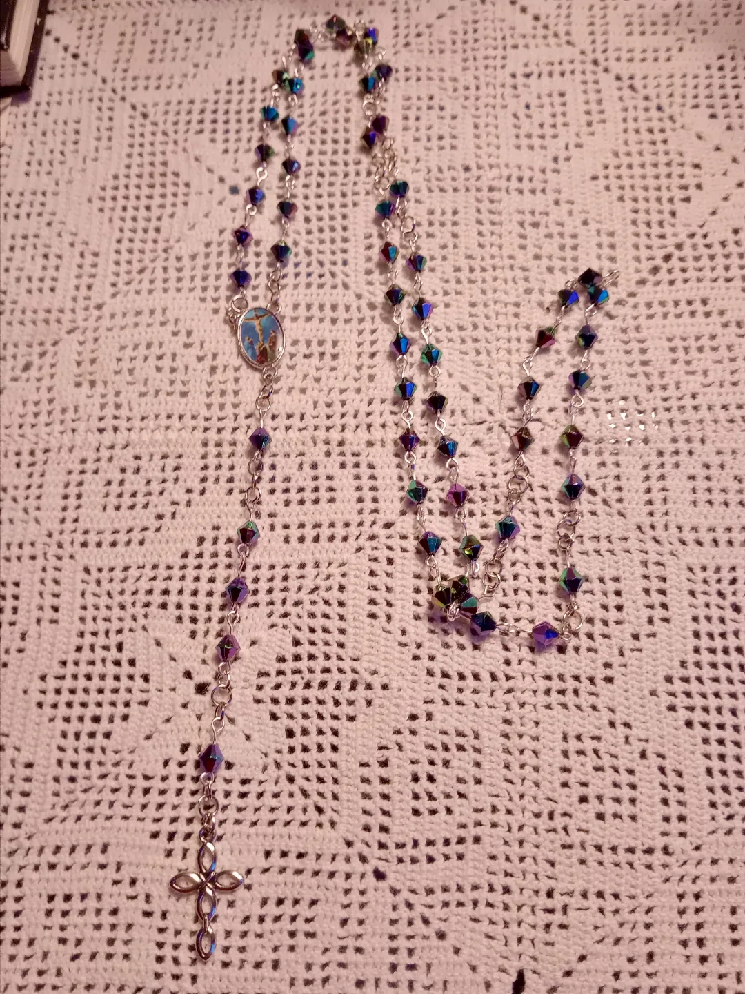 Rosary Beaded Necklace Set image indicator(2)