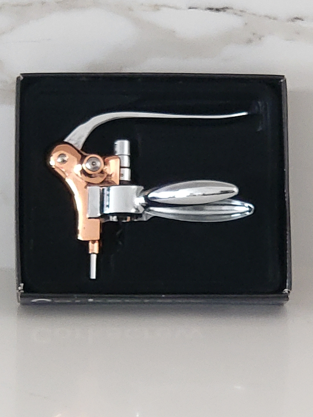 Alpine Cuisine Rose Gold Lever Corkscrew - photo 5