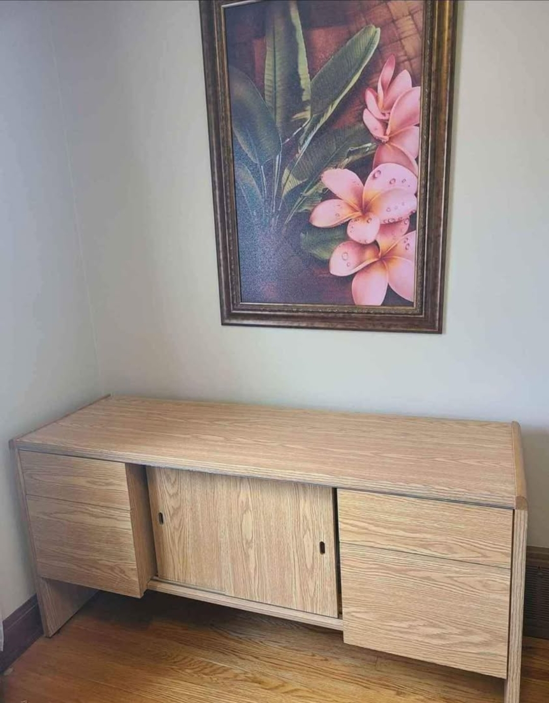 Storage Cabinet or Media Console with 4 Drawers