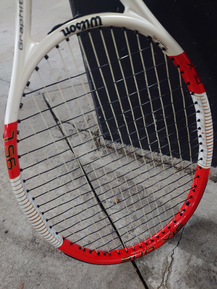 Pair of Wilson Six One 95 Tennis Racquets - photo 2