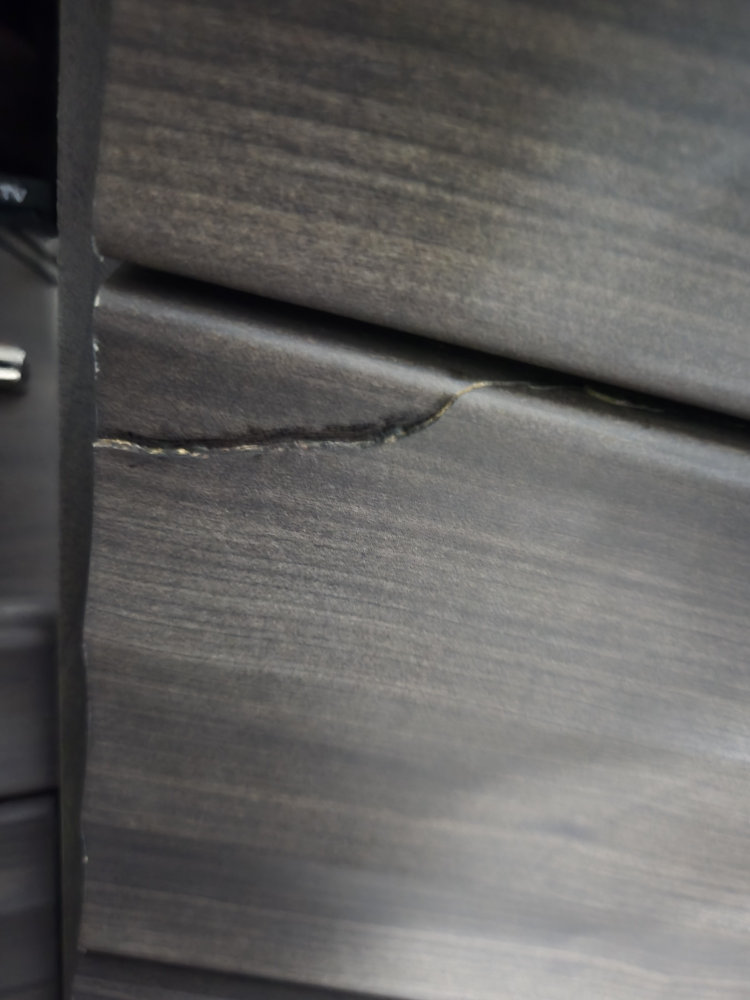 6-Drawer Dark Brown Wooden Dresser - photo 4