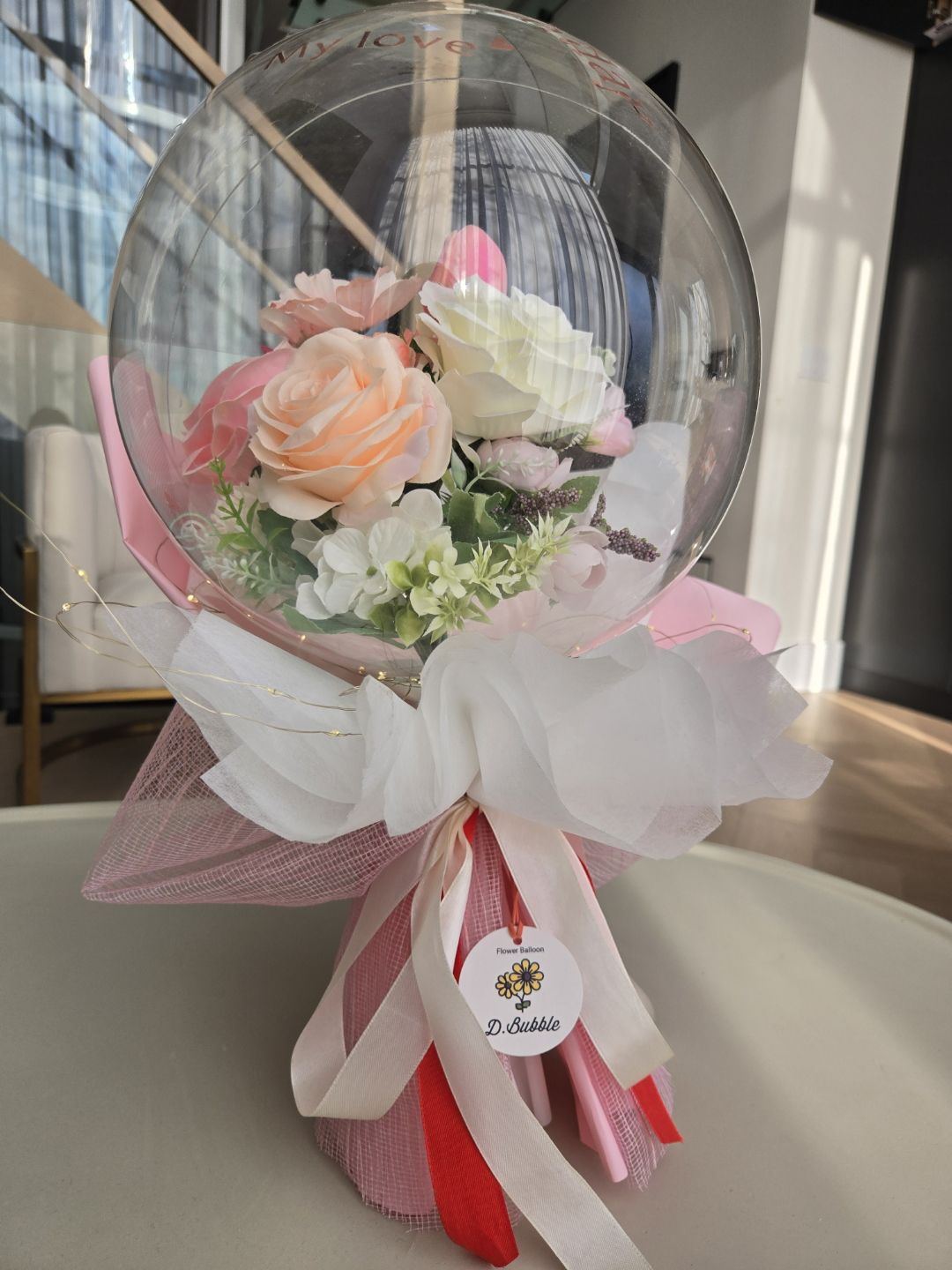 Birthday Anniversary Flower Balloon - photo 3