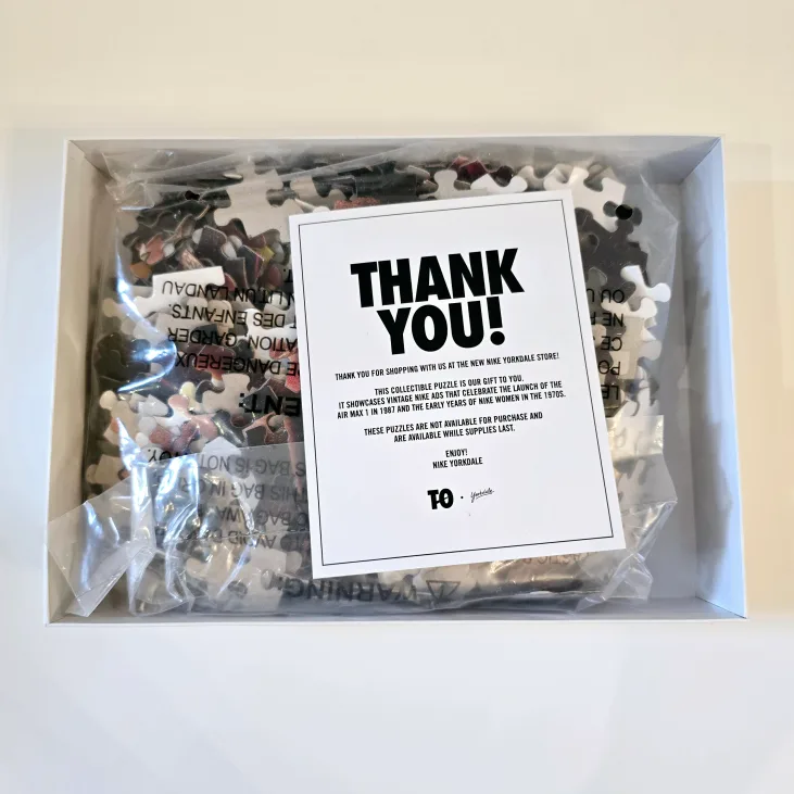 Nike Air Toronto Yorkdale Mall Collectible Puzzle 1/4500 - NEW image indicator(4)