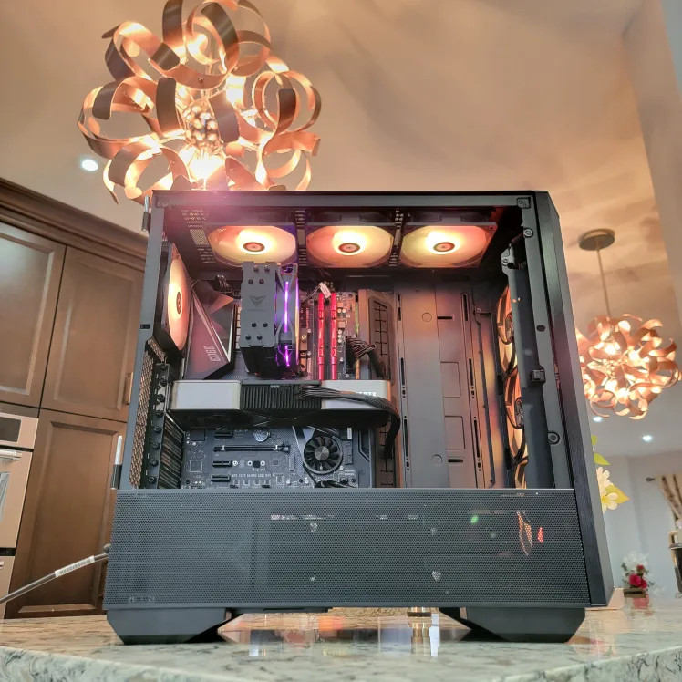BRAND NEW CUSTOM GAMING PC : Ryzen 7 5800x / RTX 3080 / 32GB RAM image indicator(5)