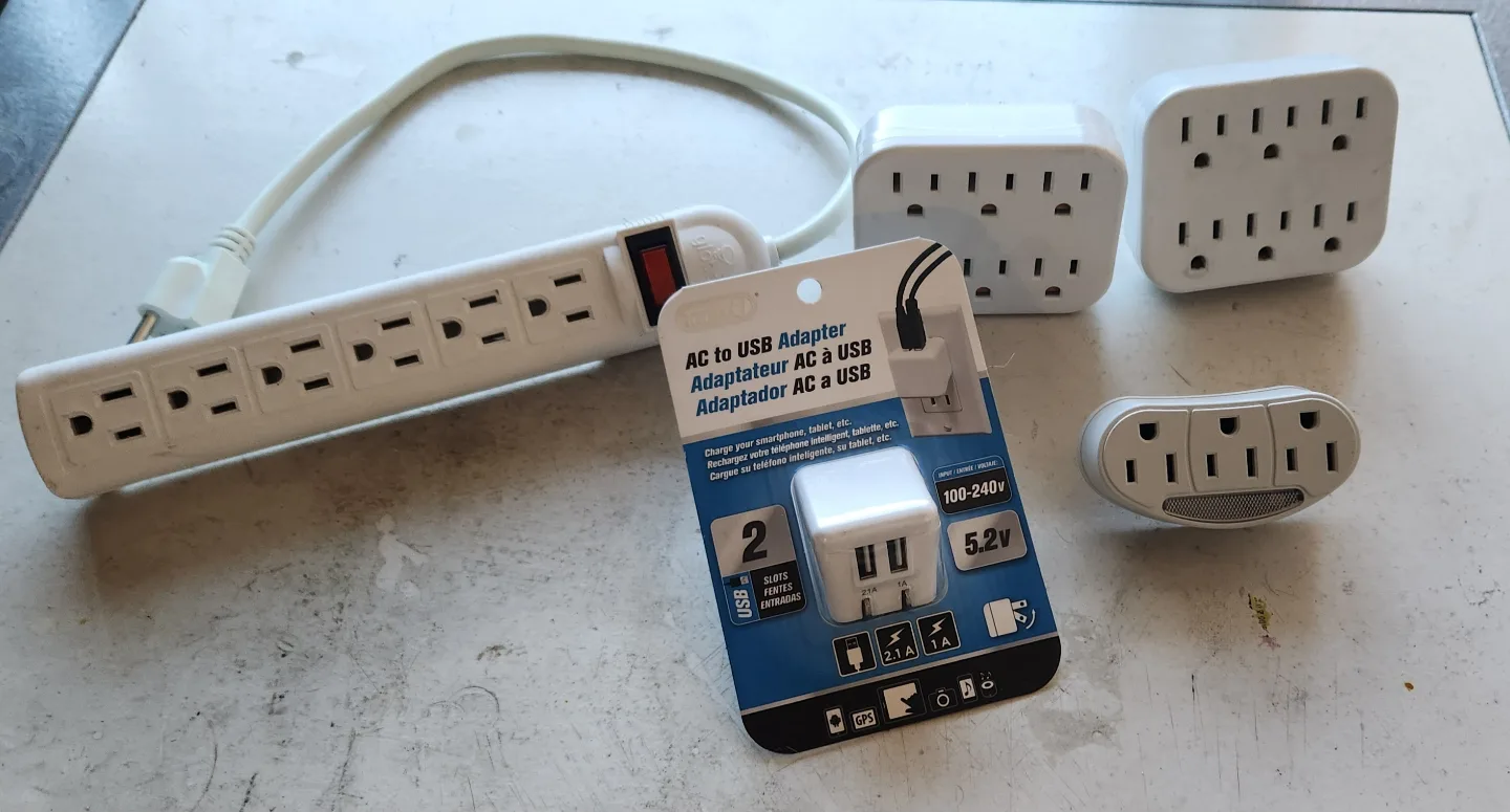 Power Bar, AC to USB Adapter, and Multi-Outlet Adapters thumbnail