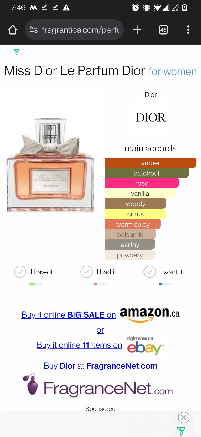 Miss Dior Le Parfum Perfume - photo 2