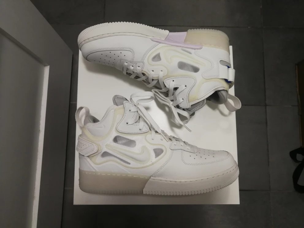 NEW Nike Air Force 1 Mid React 'Summer White' sz 11.5