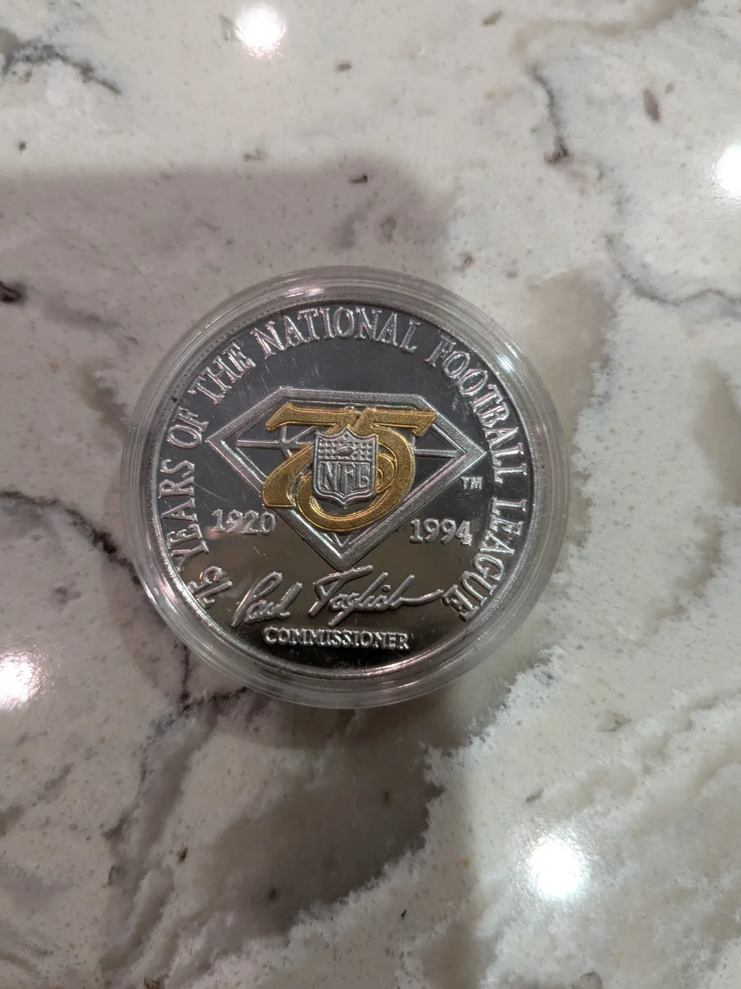 Dallas Cowboys Inaugural Season 1960 Collectible Coin image indicator(3)