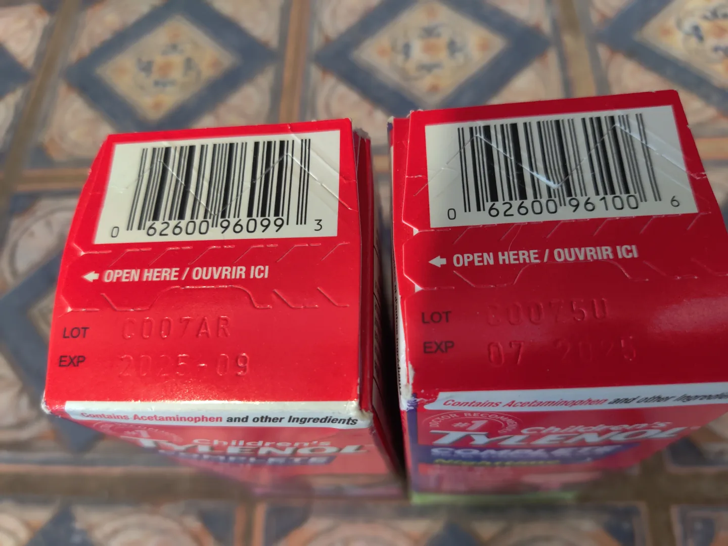 Children's Tylenol (unopened, within expiry) image indicator(2)