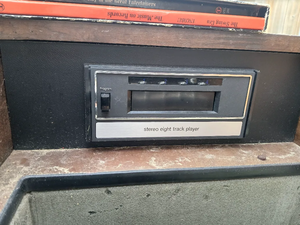 Vintage Electrohome Console Stereo with 8-Track Player image indicator(3)