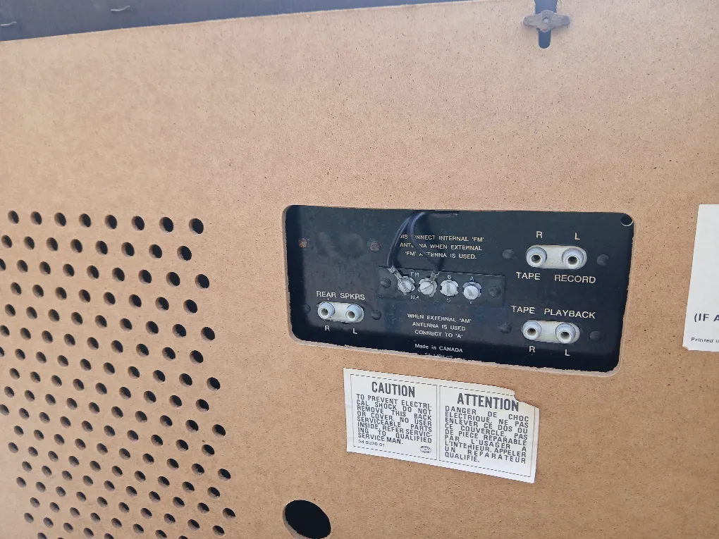 Vintage Electrohome Console Stereo with 8-Track Player image indicator(4)