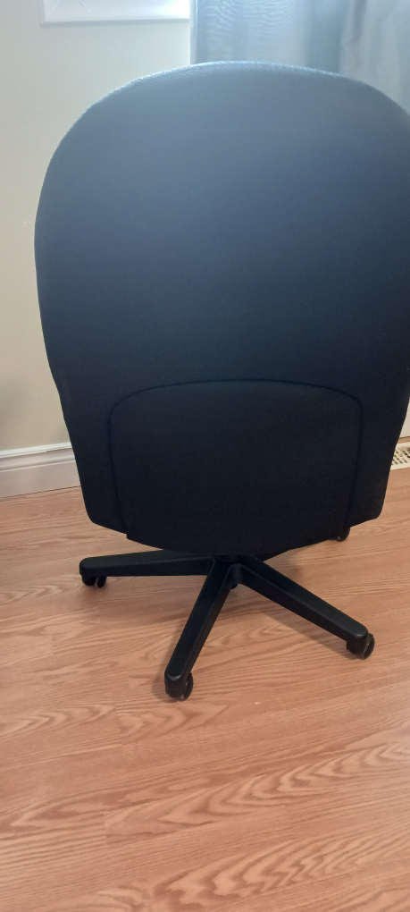 Black Office Chair with Armrests - photo 5
