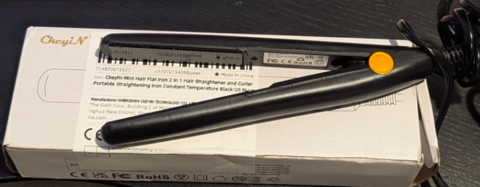 Hot comb and Mini Hair Straightener/Flat-iron - photo 3