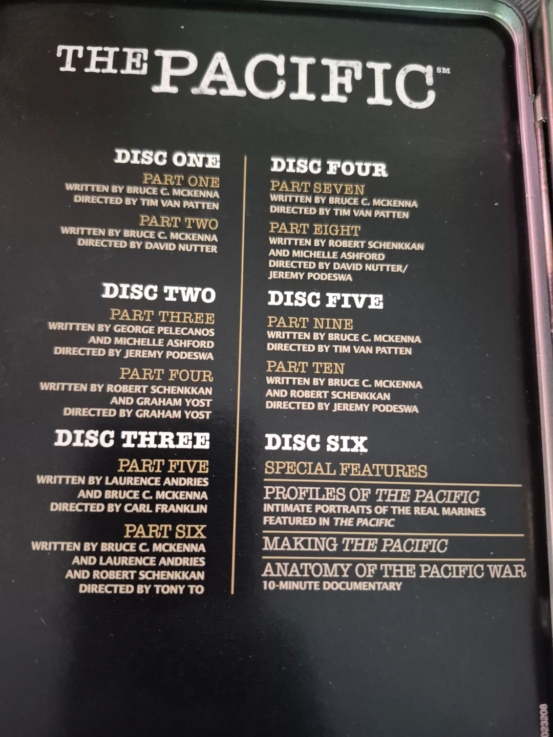 The Pacific 10-Part Miniseries DVD Box Set image indicator(7)