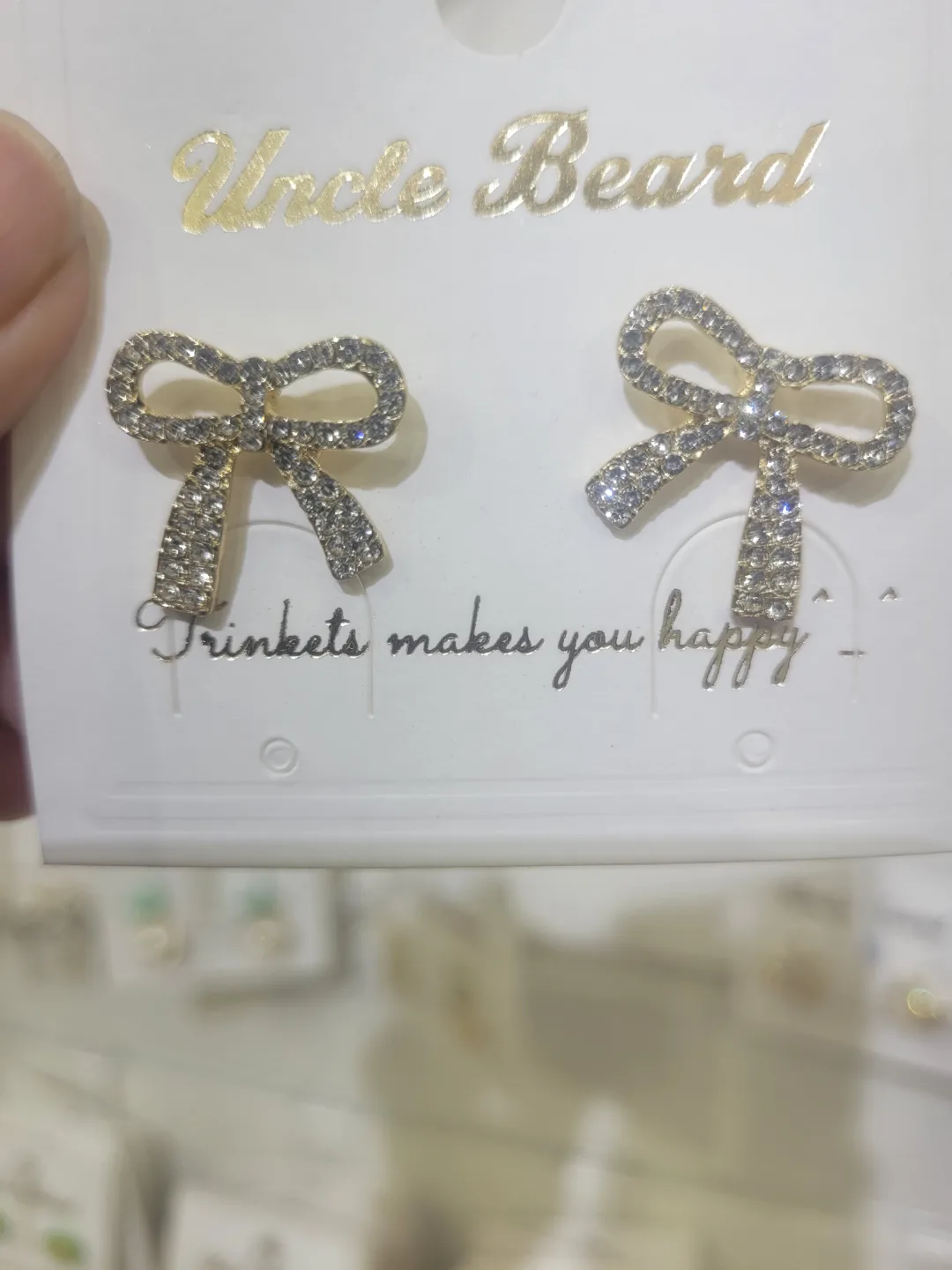 Uncle Beard earrings thumbnail