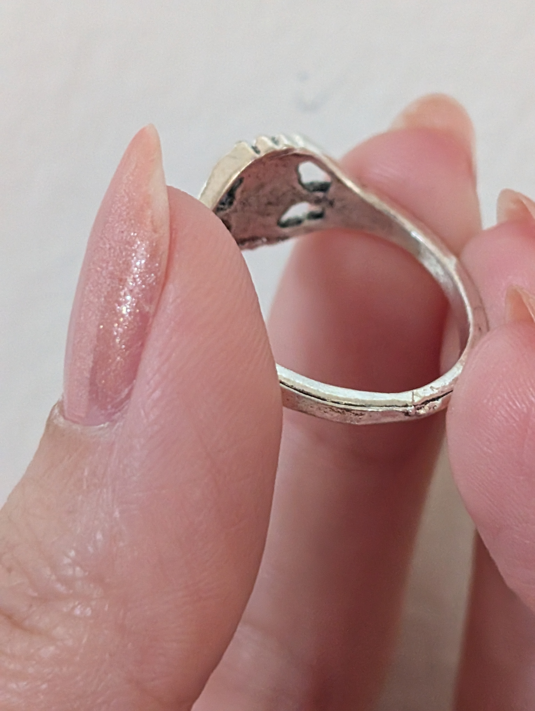 Stainless steel Yin Yang Ring 💚 - photo 5
