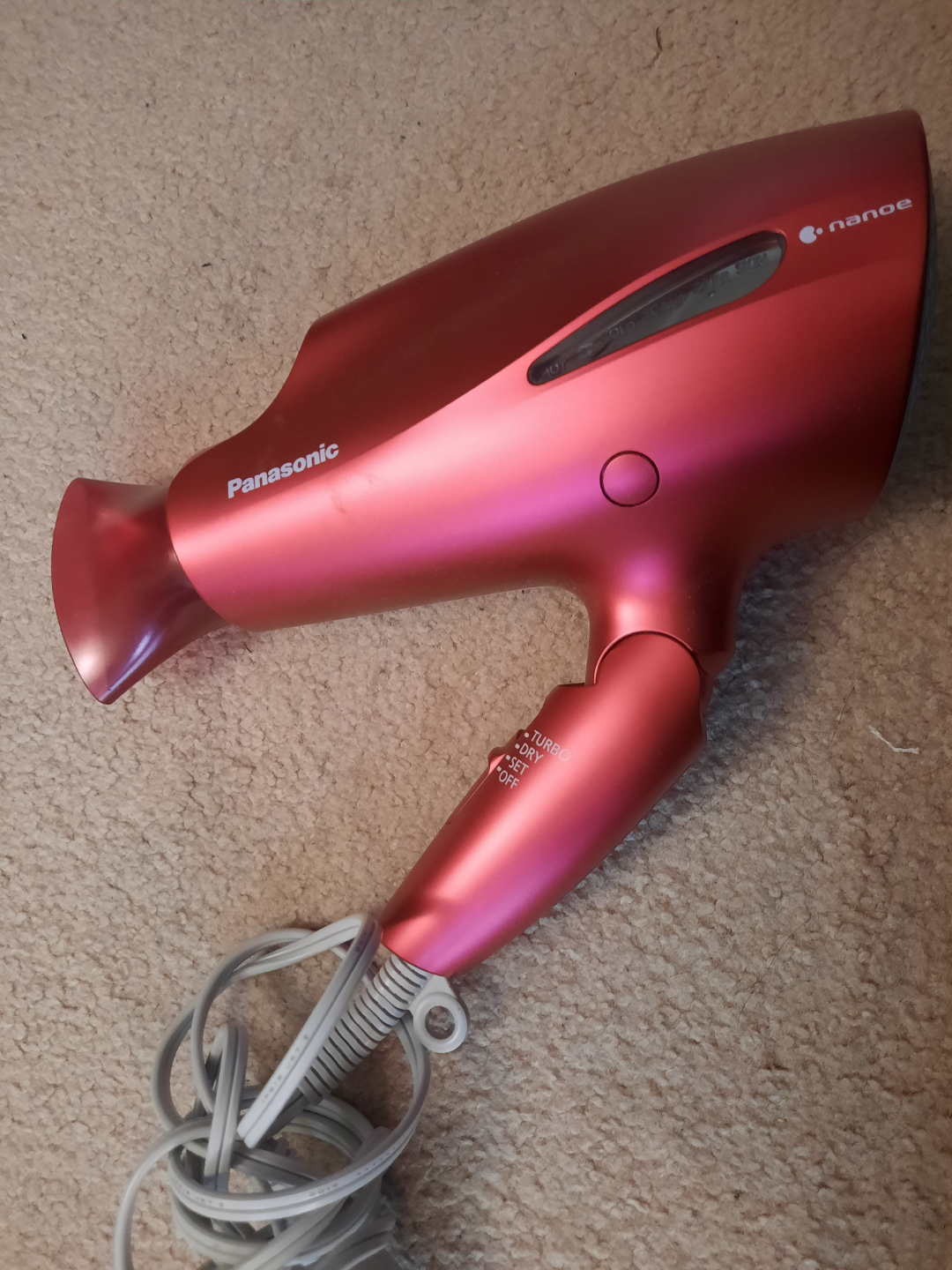 Panasonic Nanoe Hair Dryer - Red - photo 5