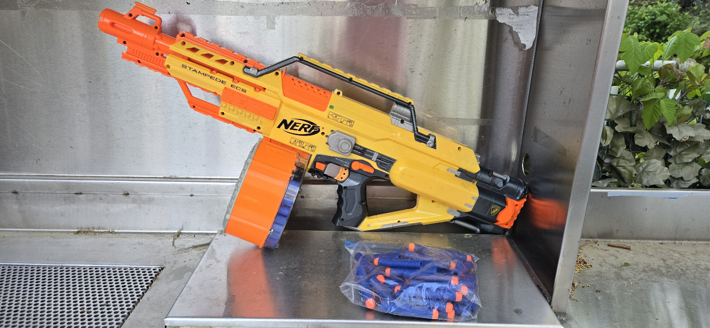 Nerf Stampede ECS Blaster with Darts