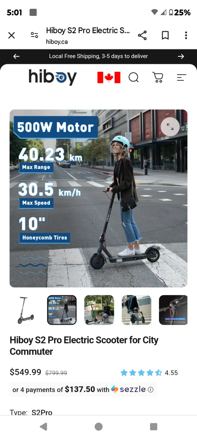 Hiboy S2 Pro Electric Scooter image indicator(7)