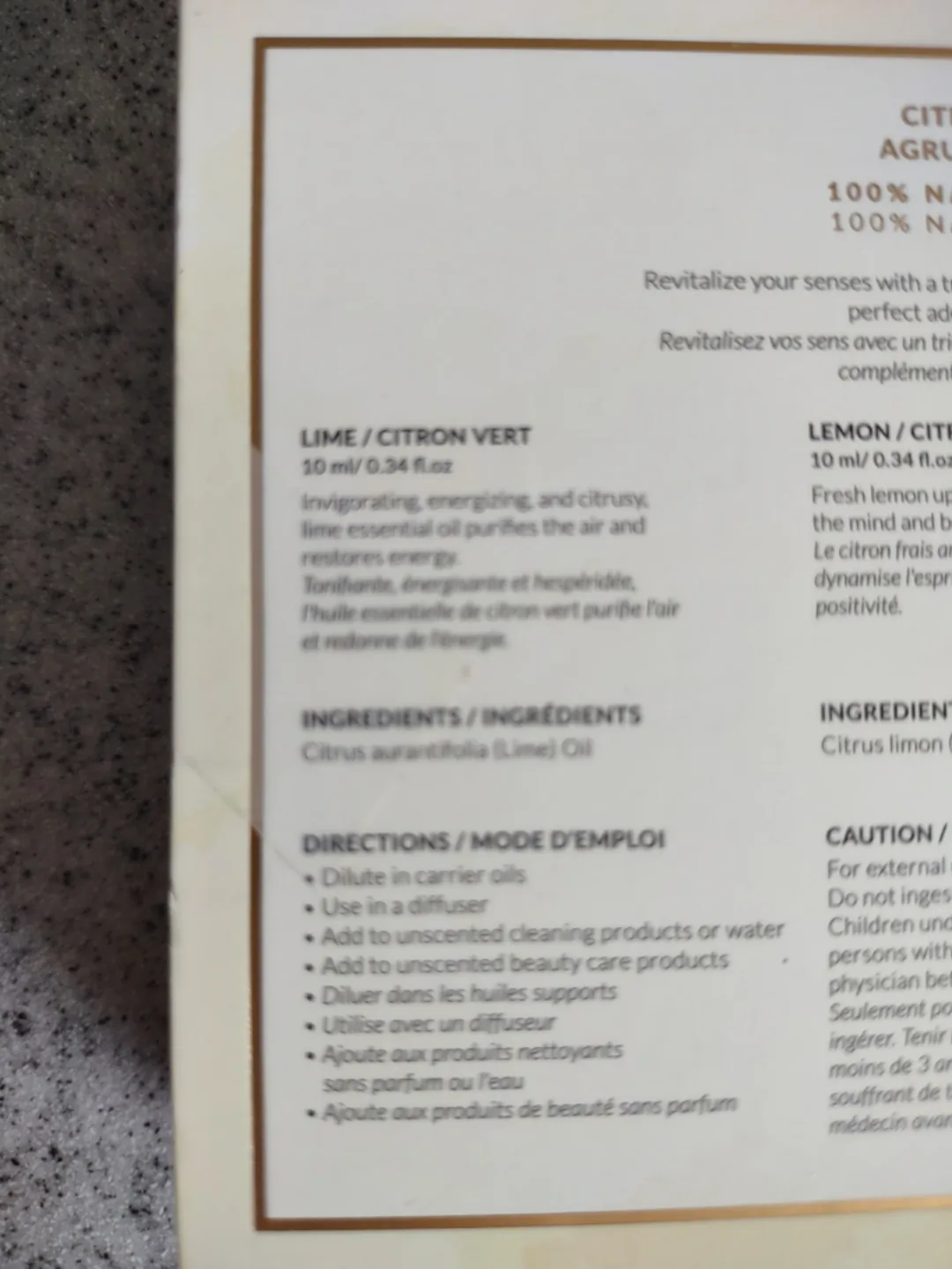 (NEW) Organic Scentuals Citrus Essential Oil Set image indicator(2)