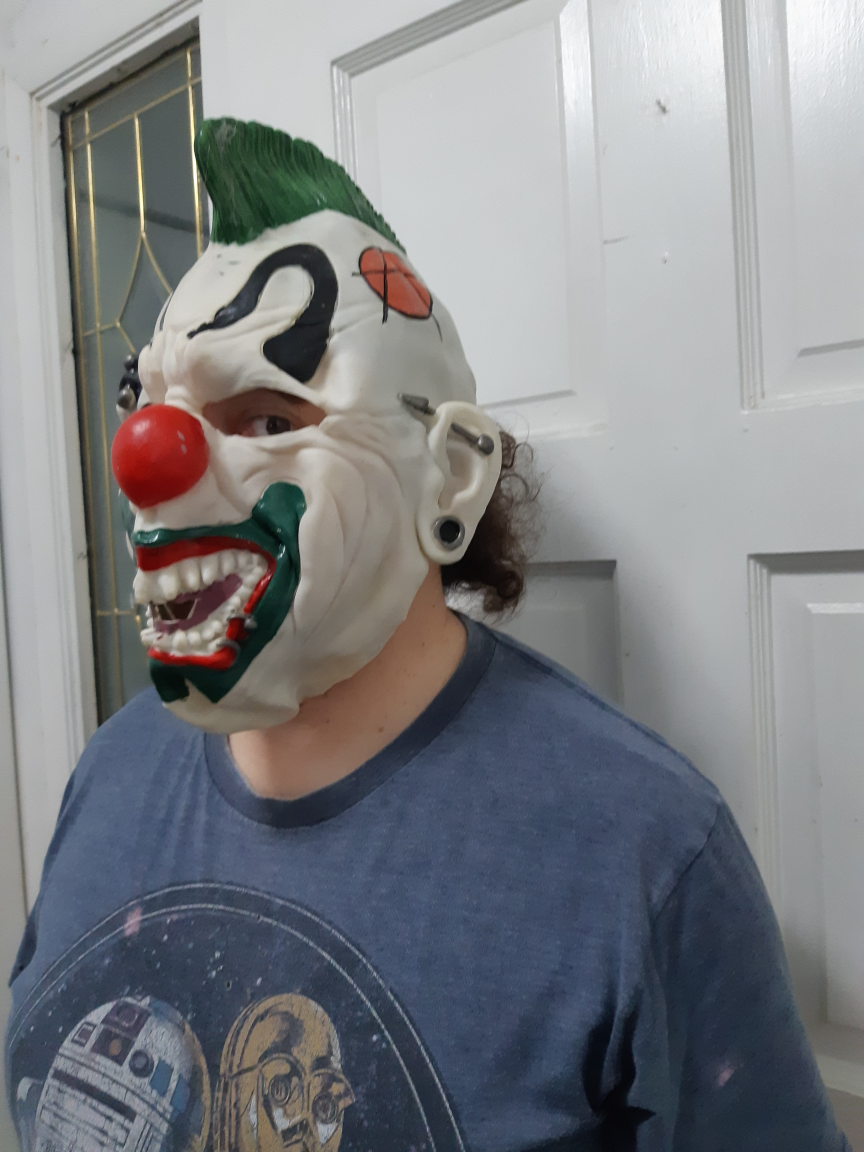 scary clown mask - Large - photo 2