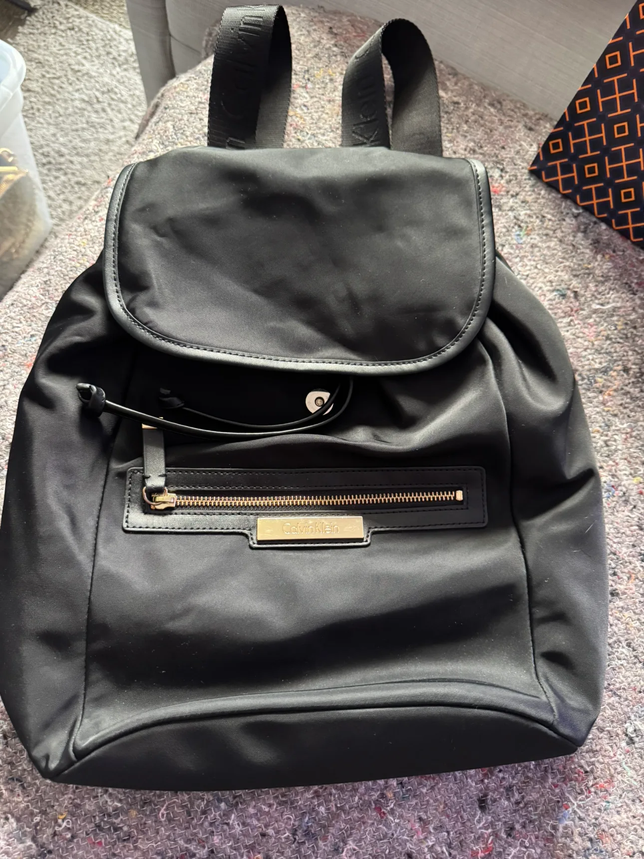 Calvin Klein Black Backpack thumbnail