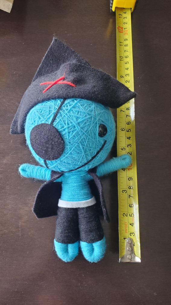 Yarn Pirate Doll Toy - photo 4
