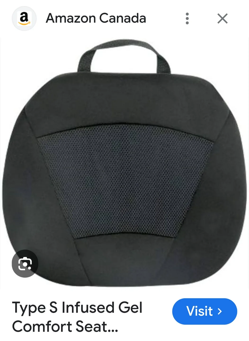 Gel Comfort Seat Cushion #Freecycle thumbnail