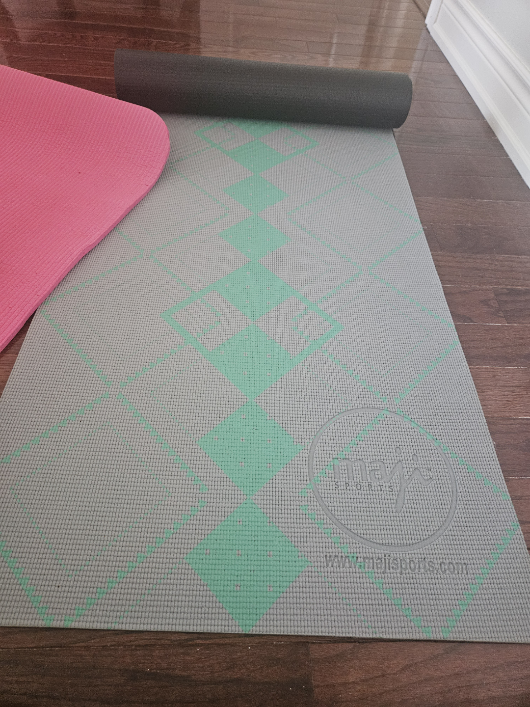 Two Yoga Mats - Pink and Grey 💚 - photo 2