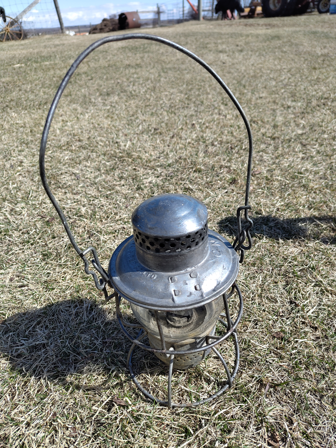 Vintage CNR Lantern