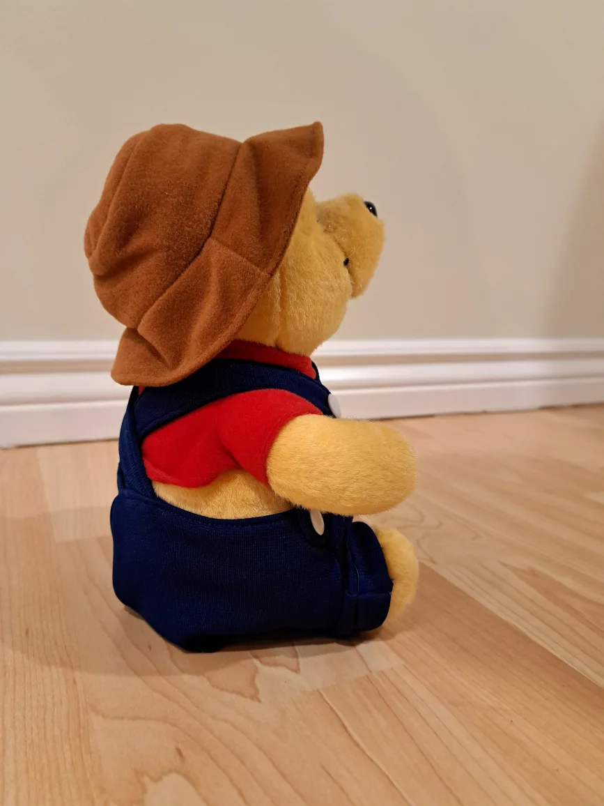 9" Vintage Winnie the Pooh Plush Toy image indicator(3)