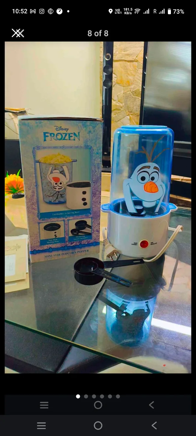Disney Frozen Mini Popcorn Popper thumbnail