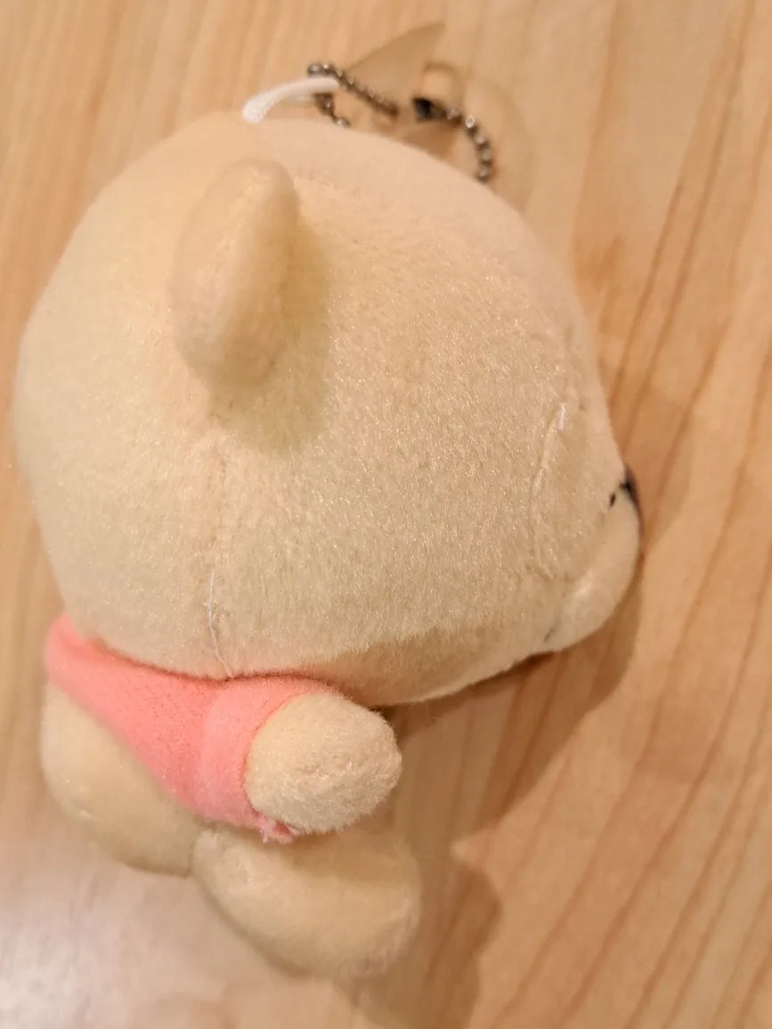4" Adorable Pooh Bear Keychain Plush Toy image indicator(4)