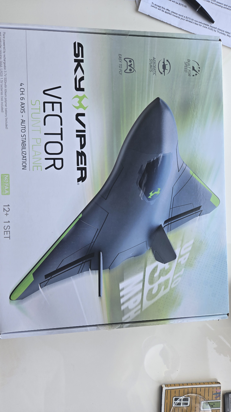 Sky Viper Vector Stunt Plane Drone - New in Box