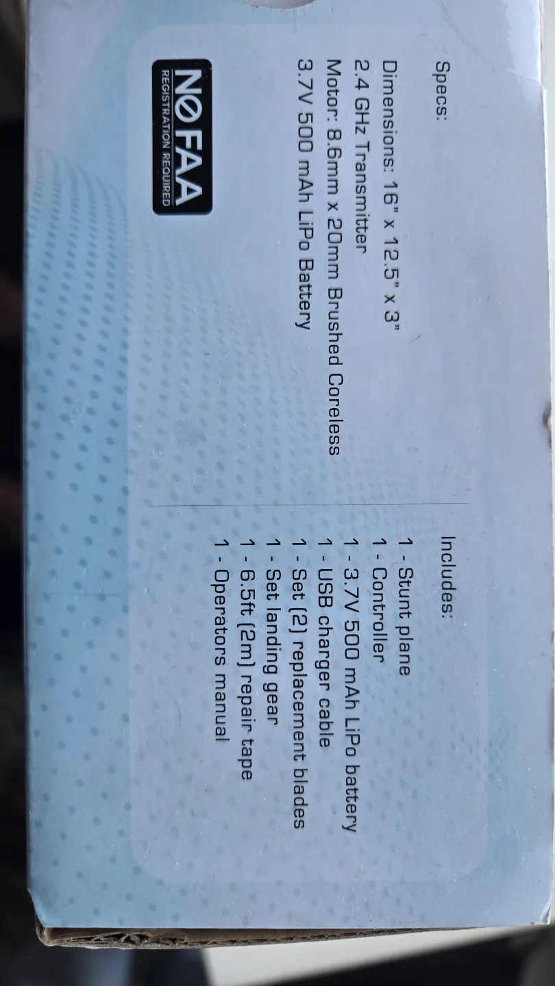 Sky Viper Vector Stunt Plane Drone - New in Box image indicator(2)