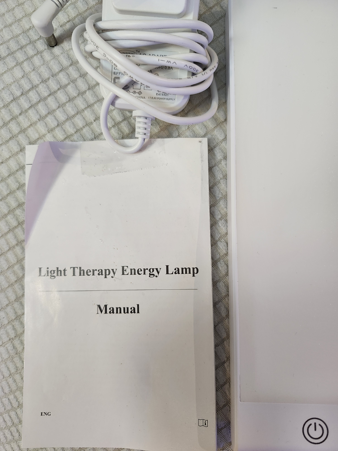 Light Therapy Lamp with Adjustable Timer - photo 4